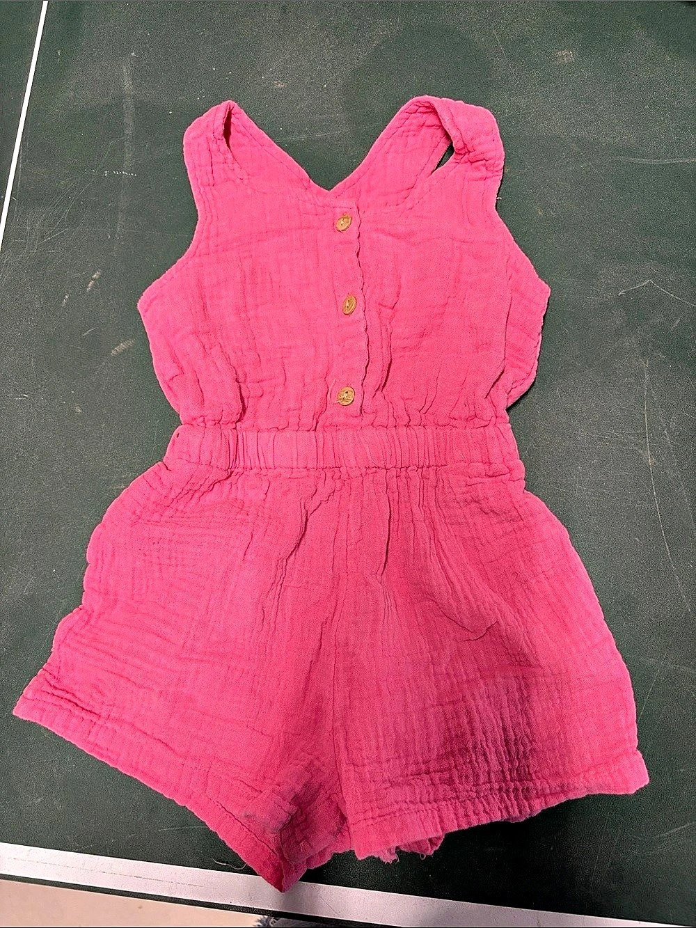 Old Navy Pink Romper Size 18-24M